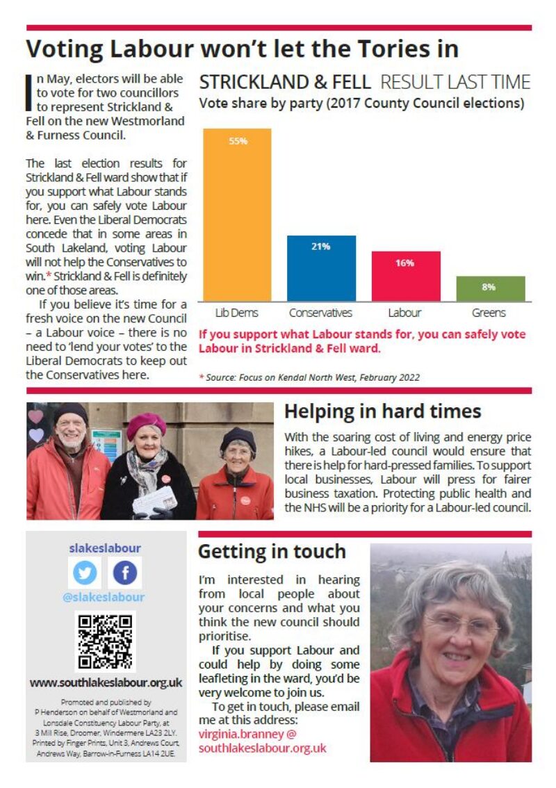 Strickland & Fell News #2 Spring 2022 page 2